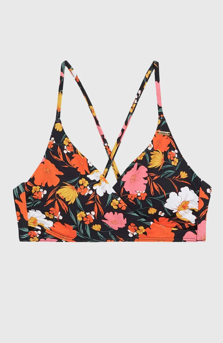 Baay Bikinitop | Black Bluemchen