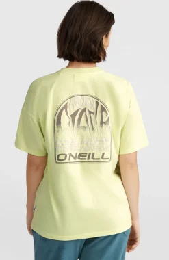 Back Graphic T-shirt | Lime Wash