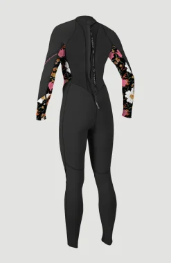Bahia 3/2 Back Zip Full Womens | BLACK/BLUEMCHEN/BLUEMCHEN