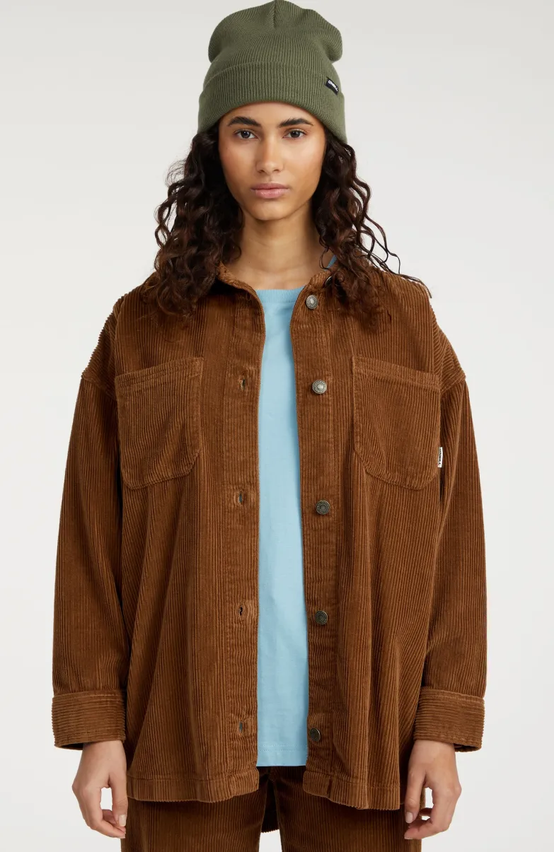 Blouse Cord Over | Melted Chocolate
