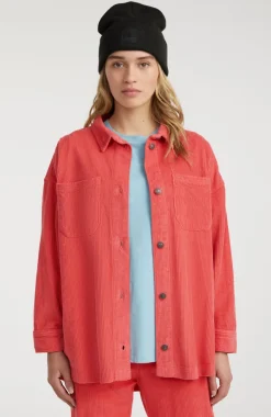 Blouse Cord Over | Red Orcher