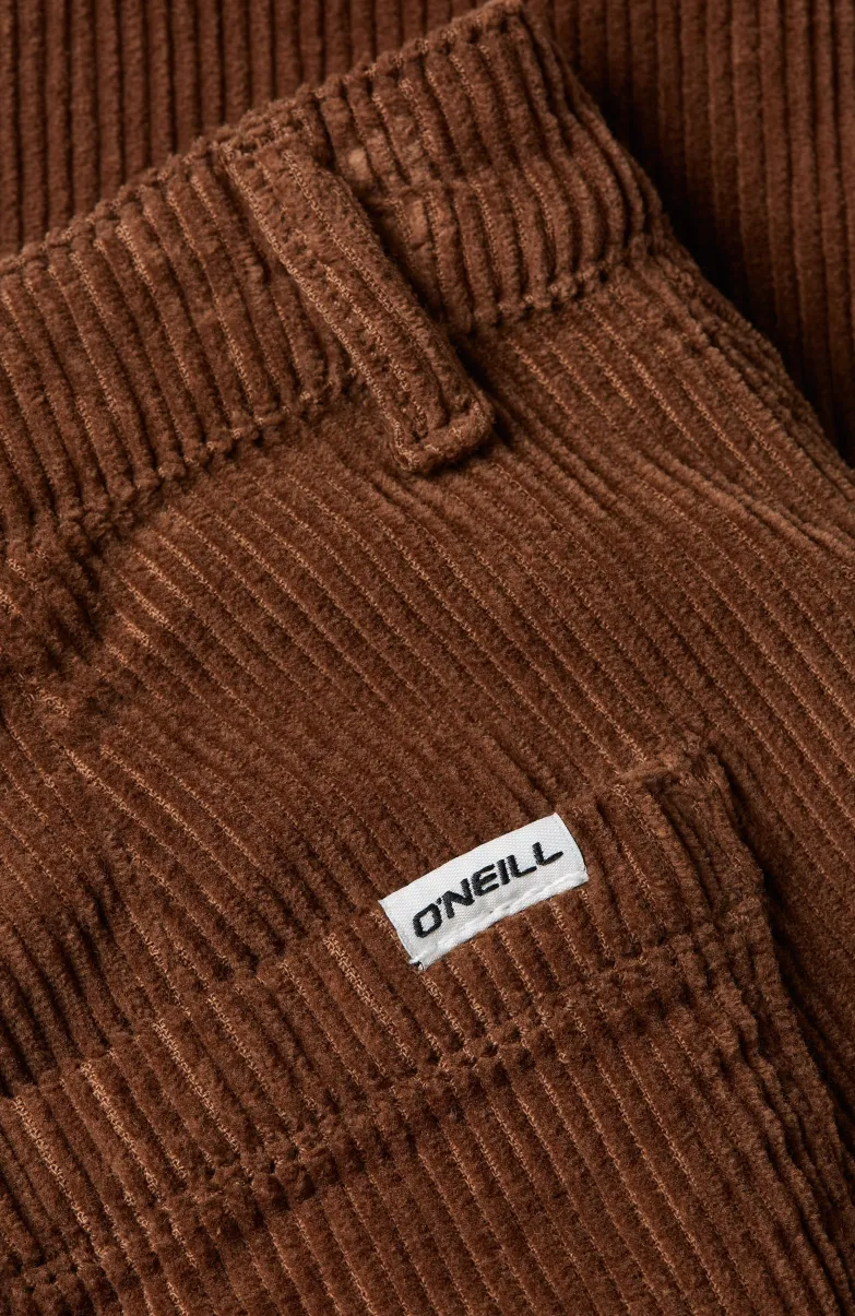Broek Dive Cord | Melted Chocolate