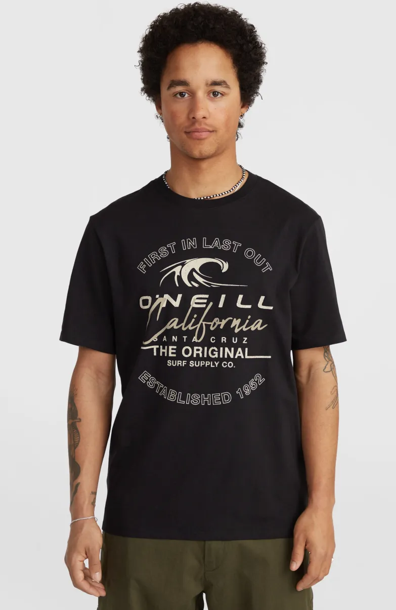 Cali Wave T-shirt | Black Out