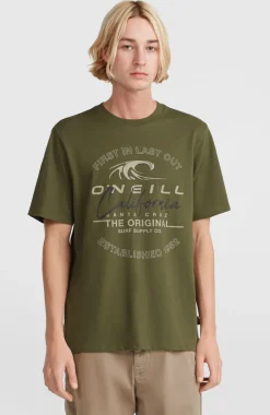 Cali Wave T-shirt | Forest Night