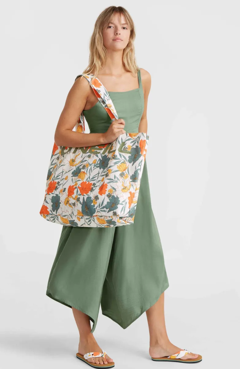 Coastal Print Totebag | White Bluemchen
