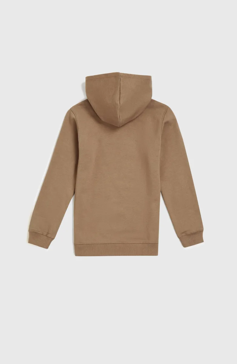 Front Print Hoodie | Concrete