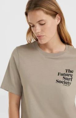 Future Surf Society Regular T-shirt | Pumpkin Smoke