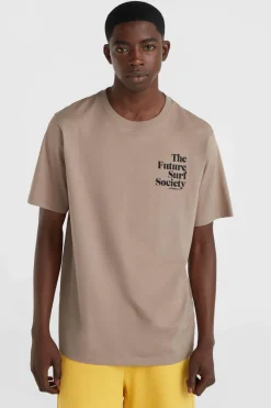 Future Surf Society T-shirt | Pumpkin Smoke