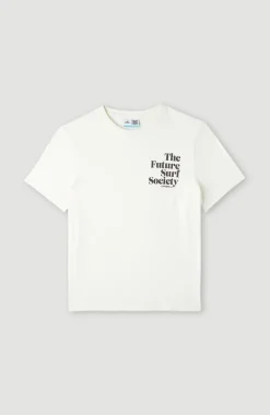 Future Surf Society T-shirt | Snow White