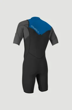 Hammer 2mm Chest Zip S/S Spring Youth | BLK/GRAPH/OCEAN