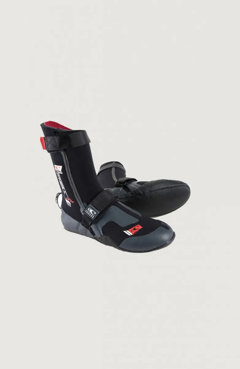 Heat 5mm Round Toe Boot | Black