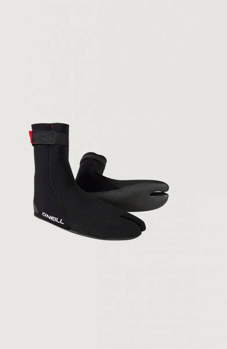 Heat Ninja 3mm Split Toe Boot | Black