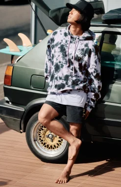 Hoodie Oakes | Grey Tie Dye