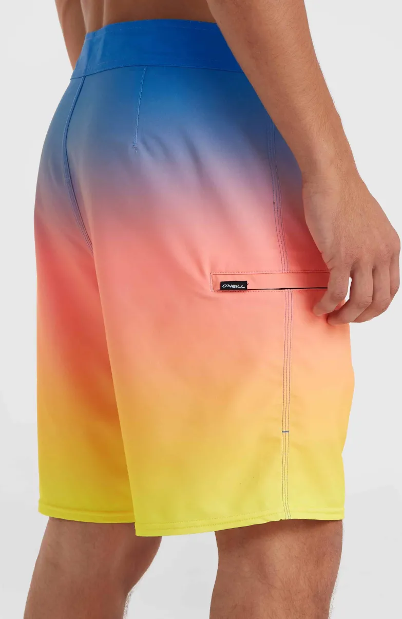 Hyperfreak Heat Fade 19" Boardshort | Blue Heat Fade