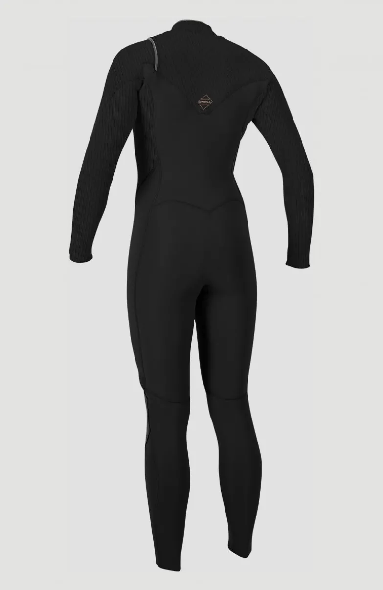Hyperfreak 5/4mm Chest Zip Full Wetsuit | BLACK/BLACK