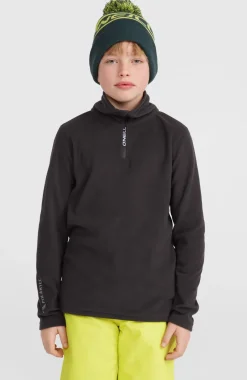 Jack's Polartec® 100 Fleecetrui Met Halve Rits | Black Out