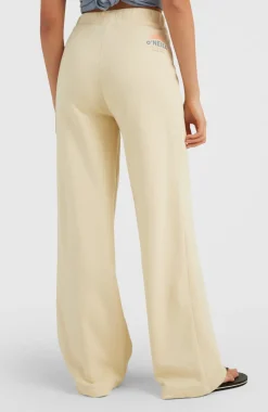 Joggingbroek Lulu Met Wijde Pijpen En Hoge Taille | Bleached Sand