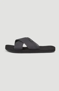 Koosh Cross Over BLOOM™ Slippers | Black Out