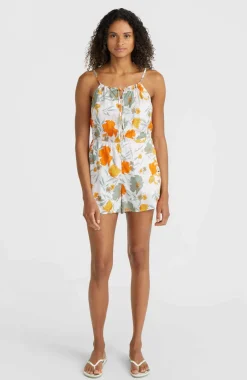 Leina Playsuit | White Bluemchen