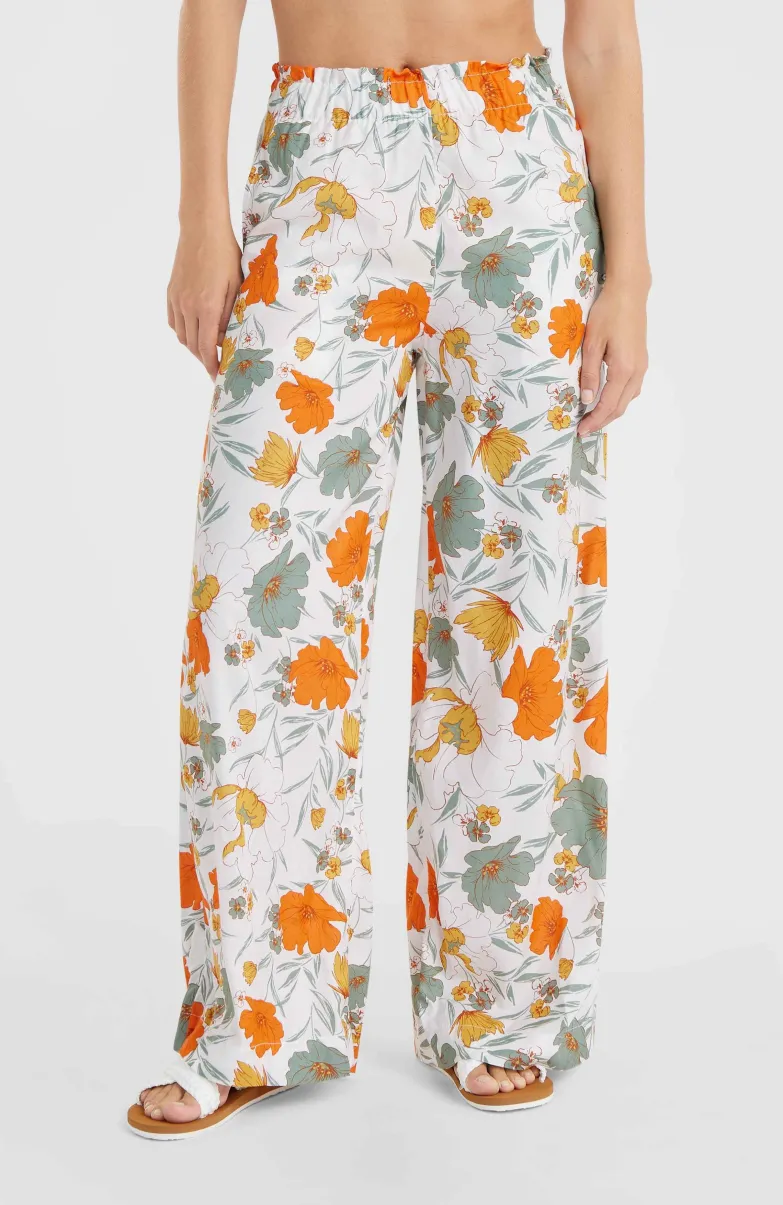 Malia Beach Broek | White Bluemchen