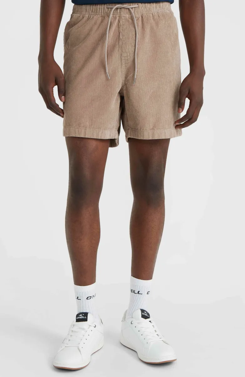 Mix And Match Cord Short | Pumpkin Smoke
