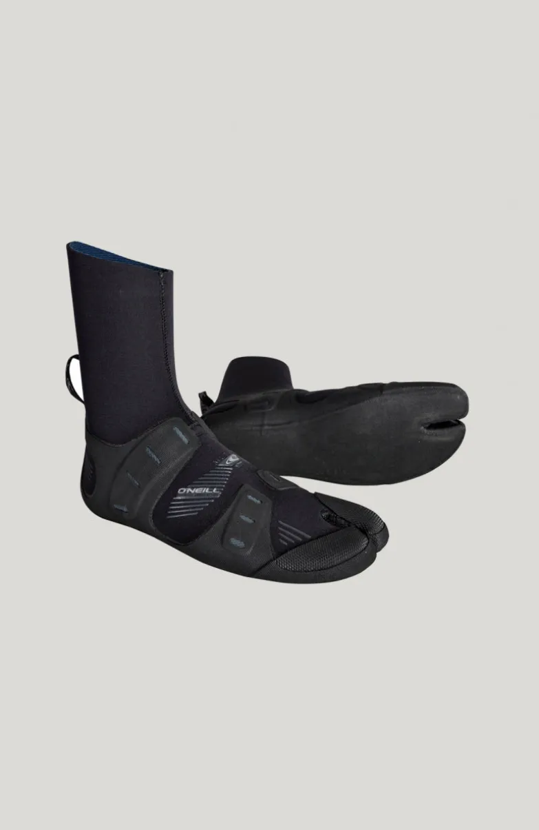 Mutant 6/5/4mm Internal Split Toe Boot | Black