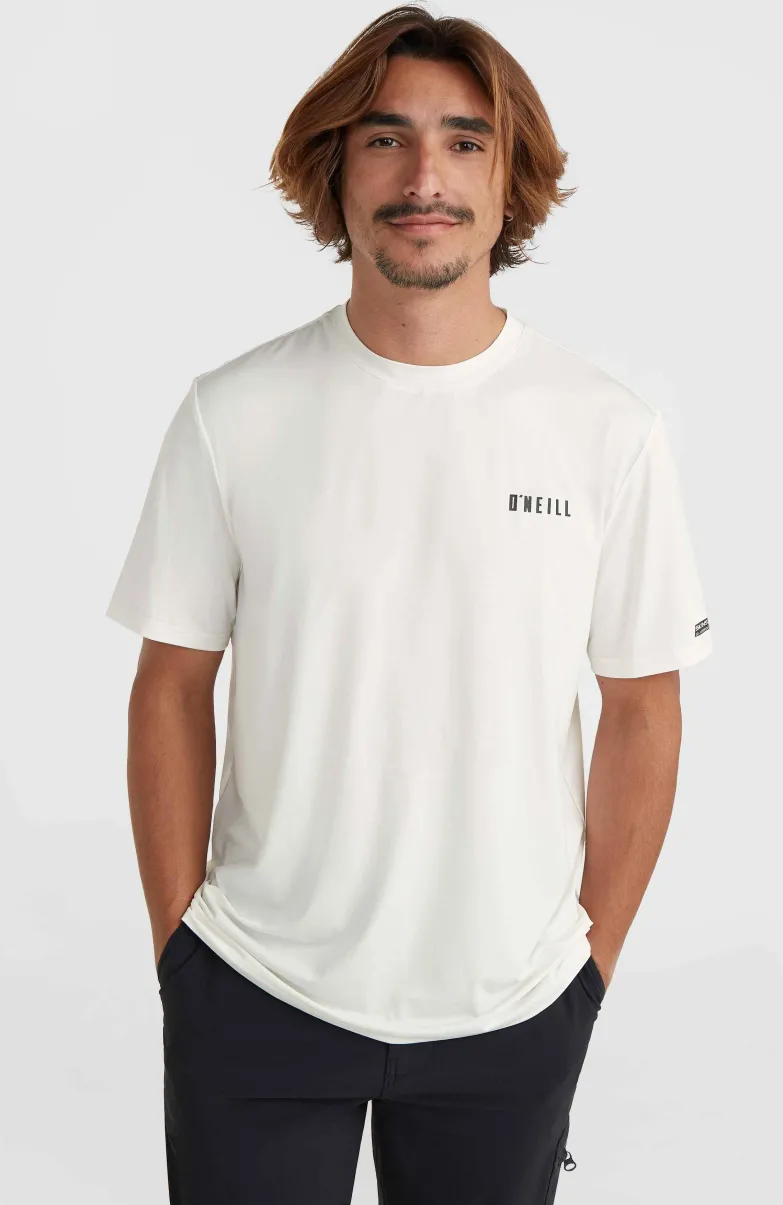 O'Neill TRVLR Series Photoprint Polygiene T-shirt | Snow White