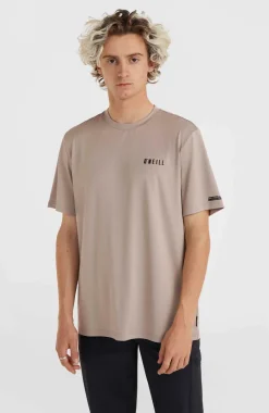 O'Neill TRVLR Series Photoprint Polygiene T-shirt | Pumpkin Smoke