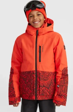 O'Riginals Block Wintersportjas | Red Sketcheritage