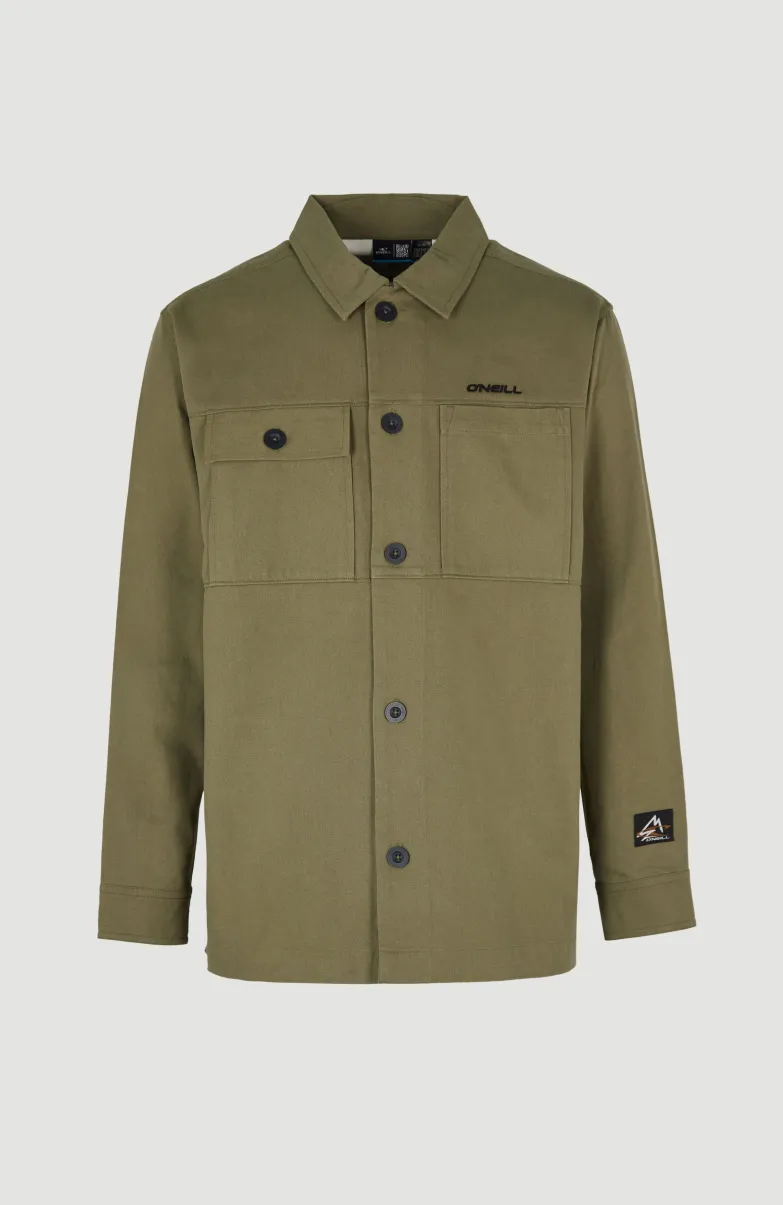 Overhemd O'Neill TRVLR Series | Deep Lichen Green