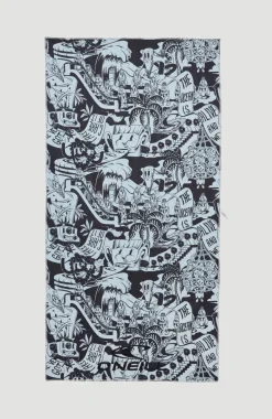 Quick Dry Handdoek | Black Oyster