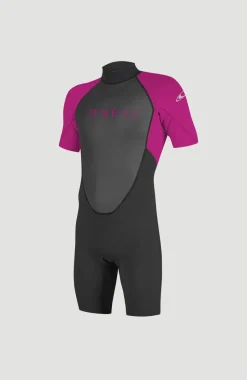 Reactor-2 2mm Back Zip Shortsleeve Spring Wetsuit | Black