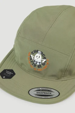 Reversible Cap | Deep Lichen Green Colour Block