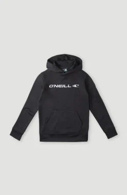 Rutile Fleece Hoodie | Black Out