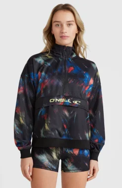 Rutile Half Zip Fleece | Black Future Fade