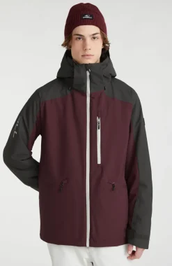 Ski Jas Diabase | Windsor Wine Colour Block