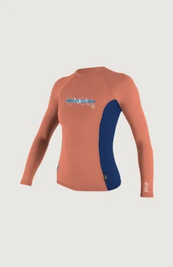 Skins Long Sleeve Crew | Red