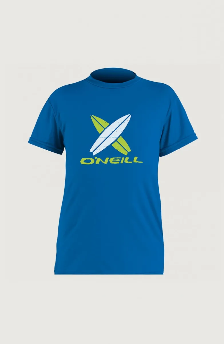 Skins Short Sleeve Rash Tee | Blue