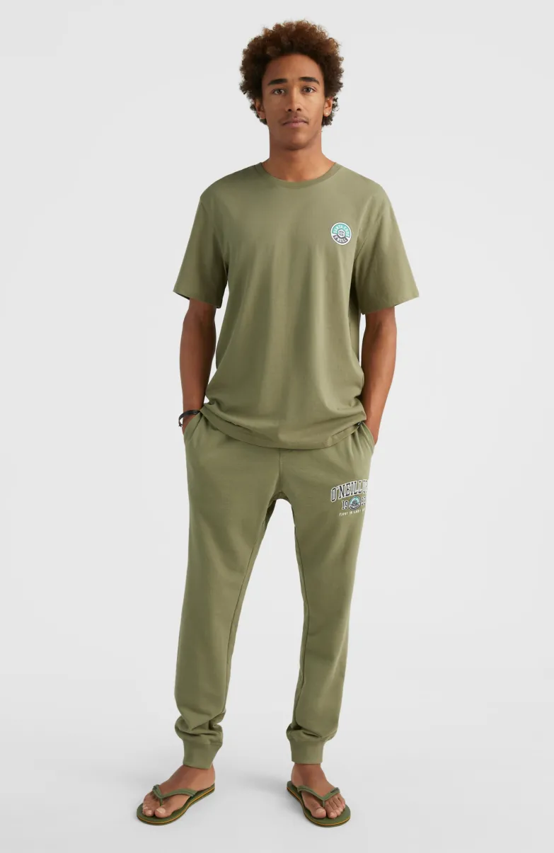 State Emblem T-shirt | Deep Lichen Green