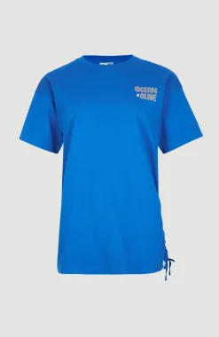 Stream Adjustable Long T-shirt | Princess Blue