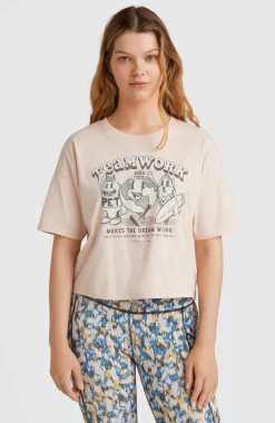 Stream T-shirt | Peach Whip