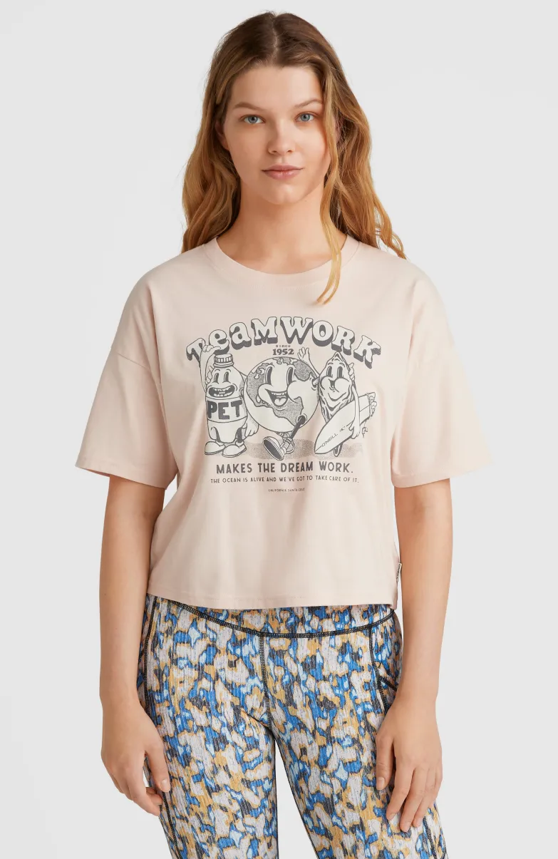 Stream T-shirt | Peach Whip