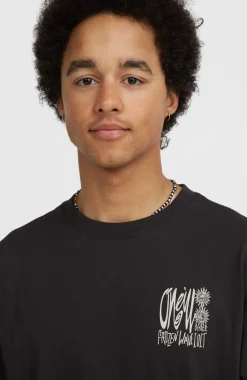 Surf Heroes Graphic T-shirt | Black Out