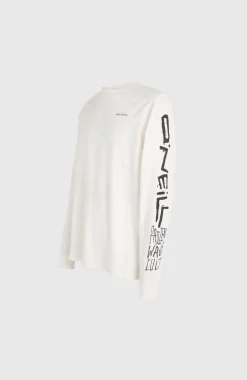 Surf Heroes Shirt Met Lange Mouwen | Snow White