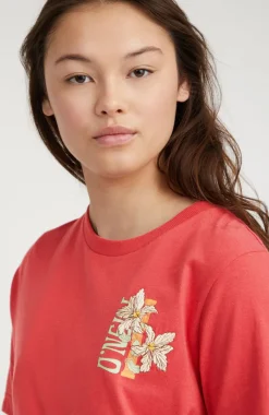 T-shirt Allora Graphic | Red Orcher