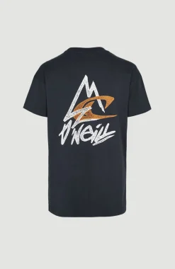 T-shirt Mountain Long | Outer Space