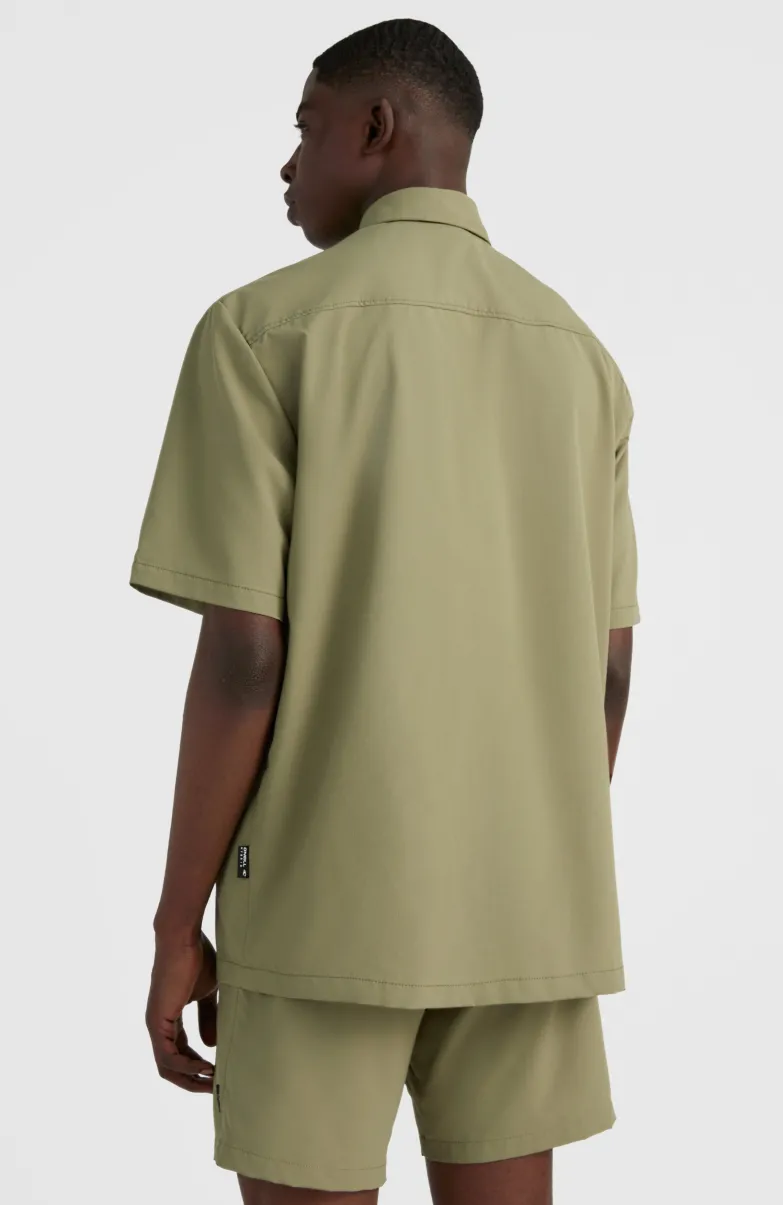 Utility Overhemd | Deep Lichen Green