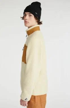 Vest High-Pile Fleece | Muslin