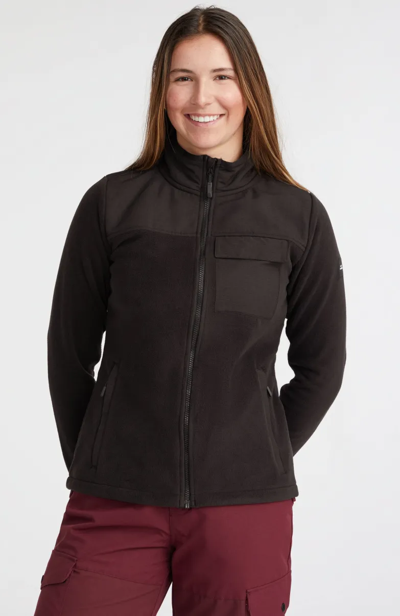 Vest Utility Fleece | Black Out