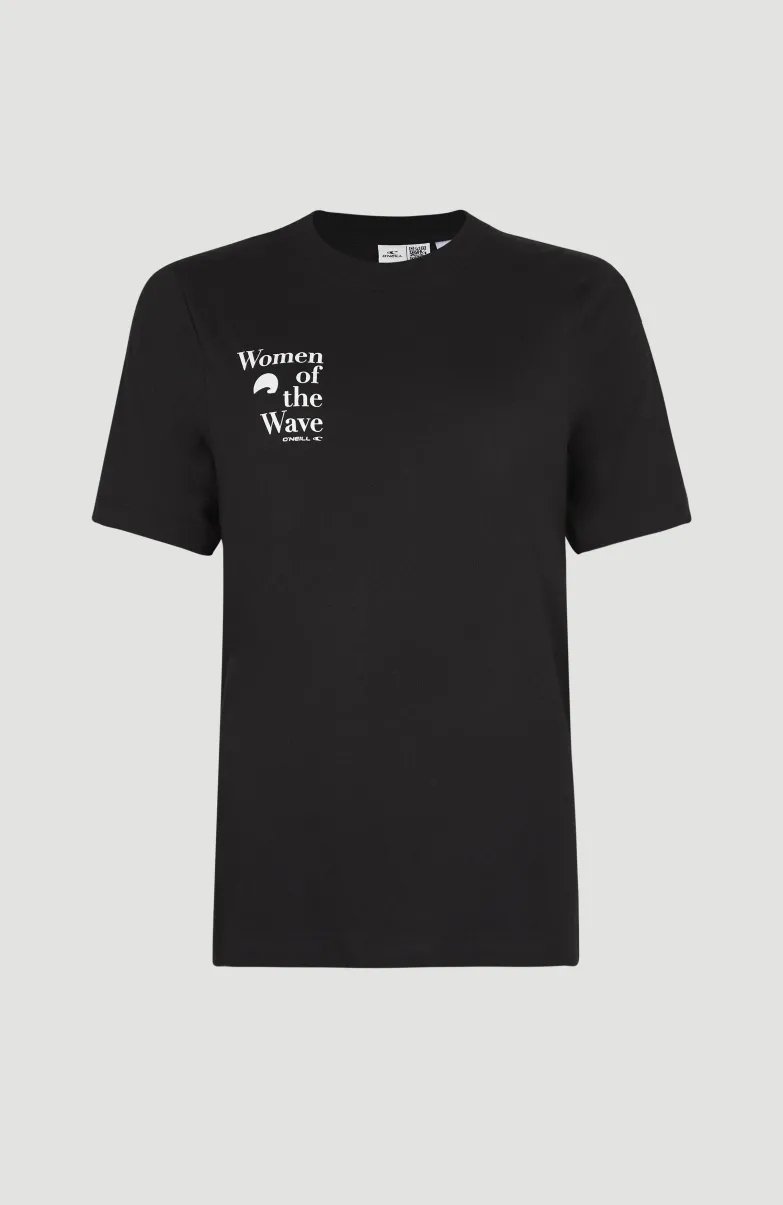 Women Of The Wave T-shirt | Black Out